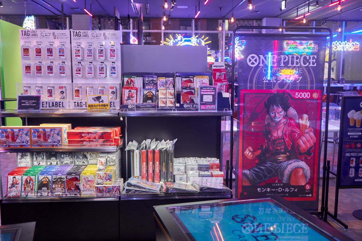 one piece card game in kabukicho tower